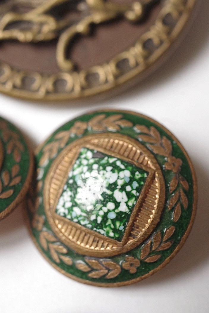 boutons antique antique button lots3