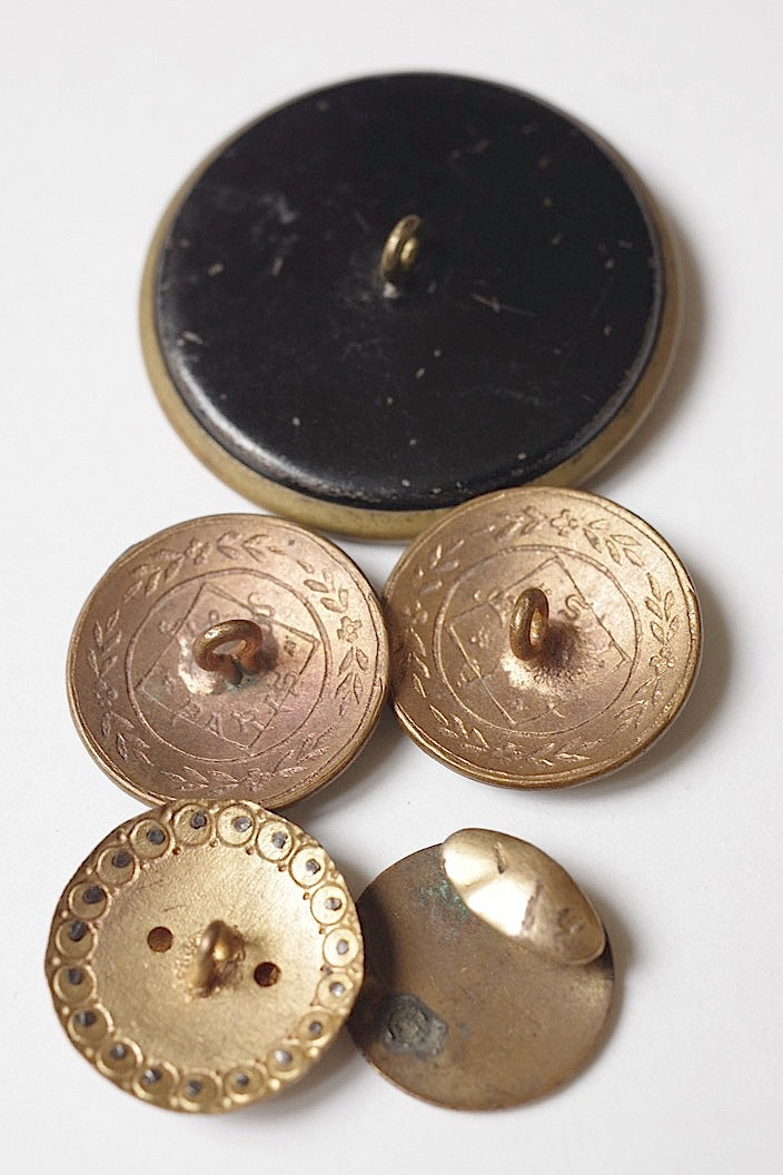 boutons antique antique button lots3