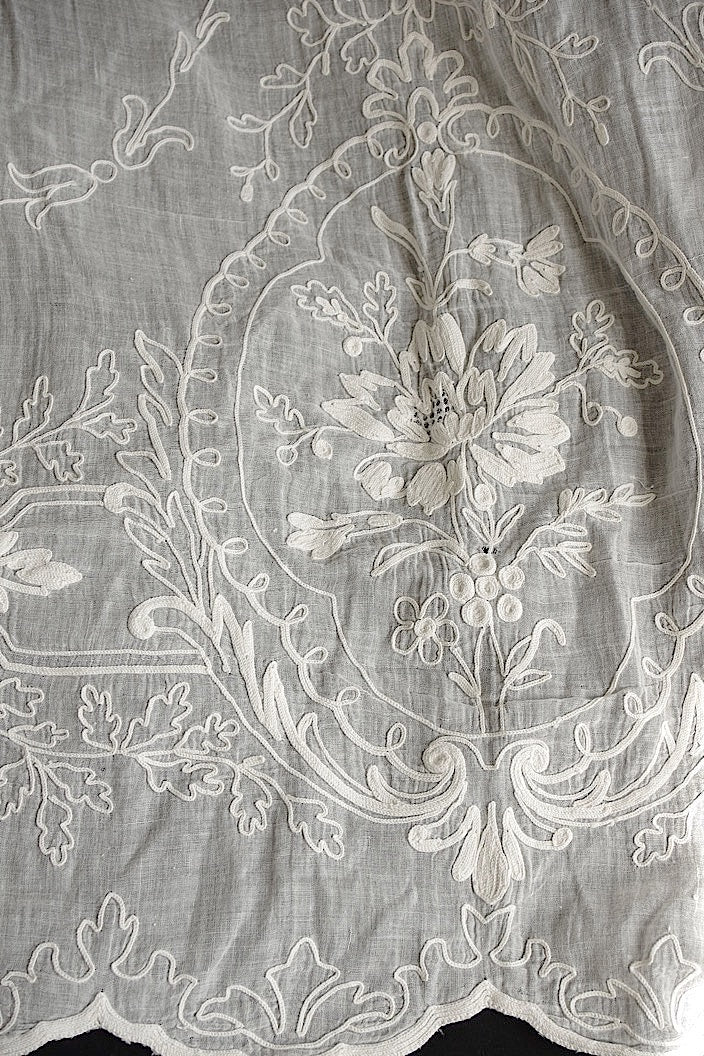 linge de maison antique アンティークカーテン 3 .FR a l'epoque