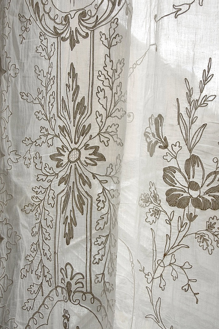 linge de maison antique アンティークカーテン 3 .FR a l'epoque