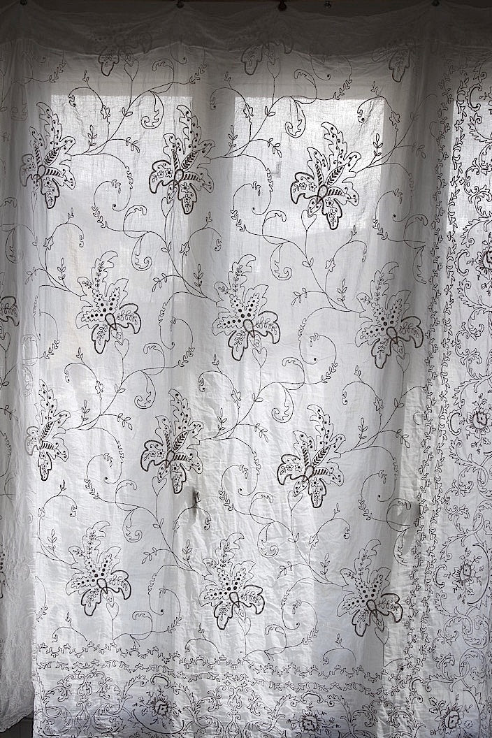 linge de maison antique アンティークカーテン 4 .FR a l'epoque
