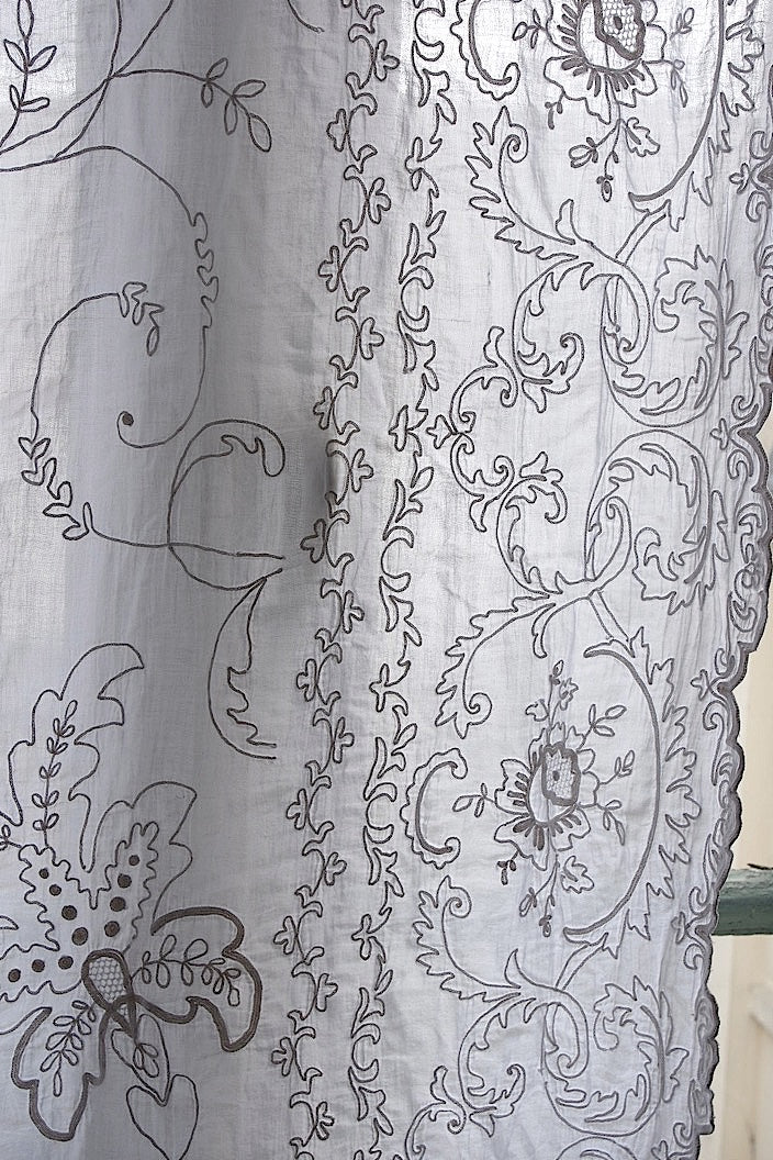 linge de maison antique アンティークカーテン 4 .FR a l'epoque