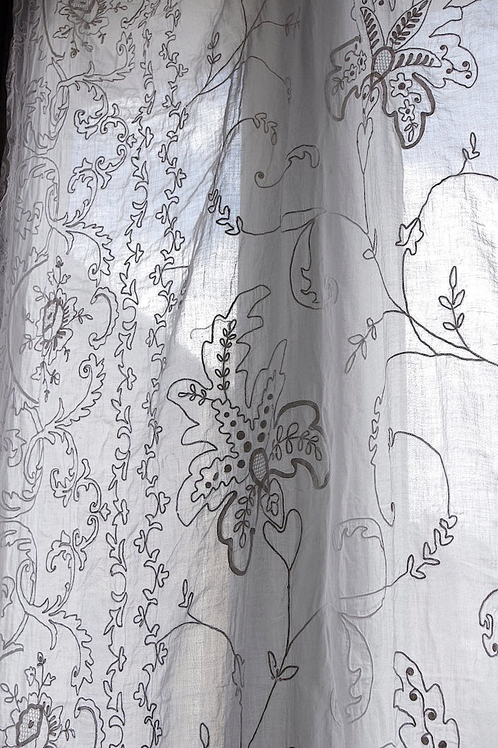 linge de maison antique アンティークカーテン 4 .FR a l'epoque