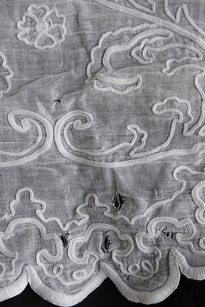 linge de maison antique アンティークカーテン 5 .FR a l'epoque