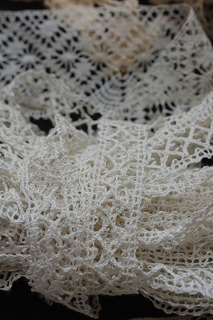 dentelle antique antique lace material lots4