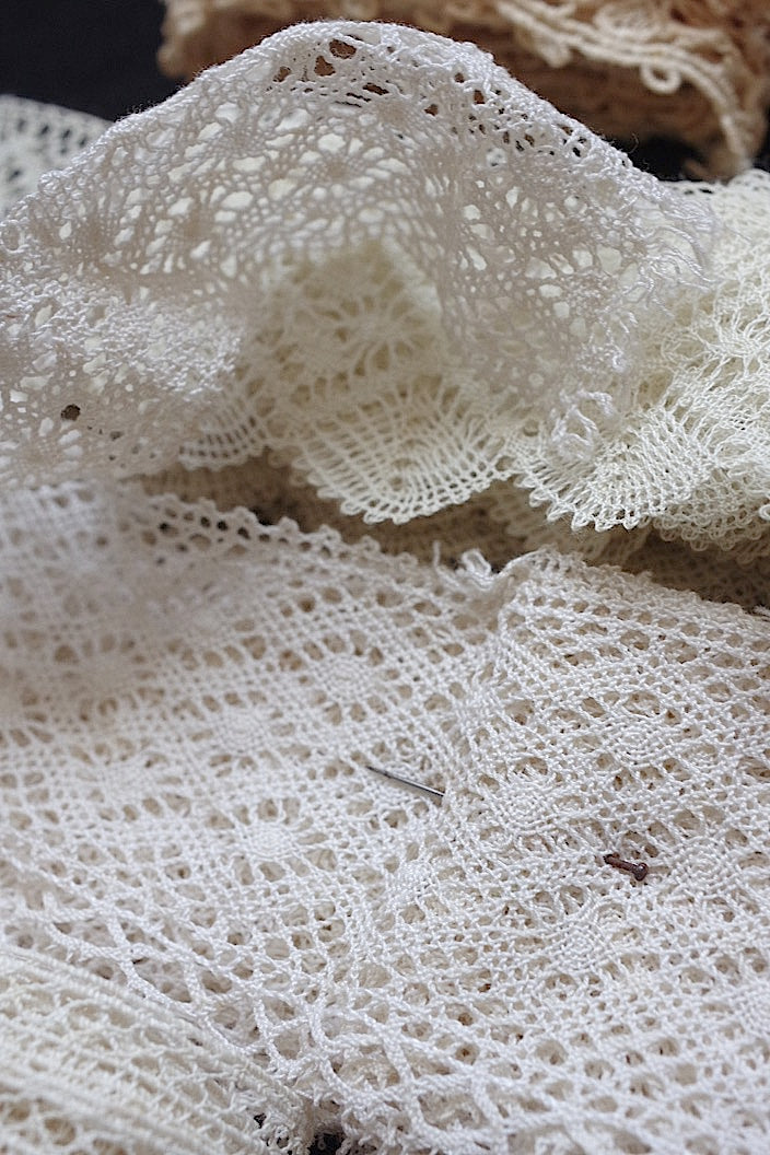 dentelle antique antique lace material lots4