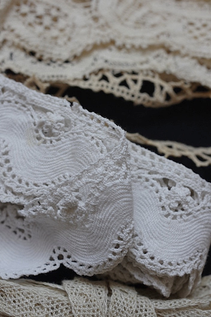 dentelle antique antique lace material lots4