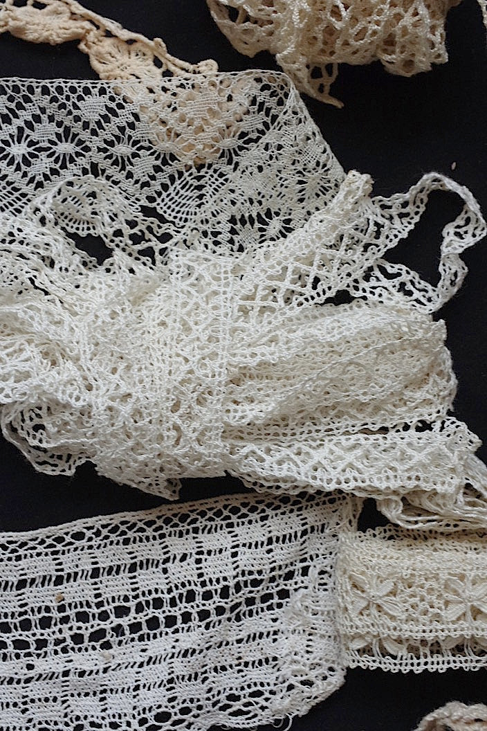 dentelle antique antique lace material lots4