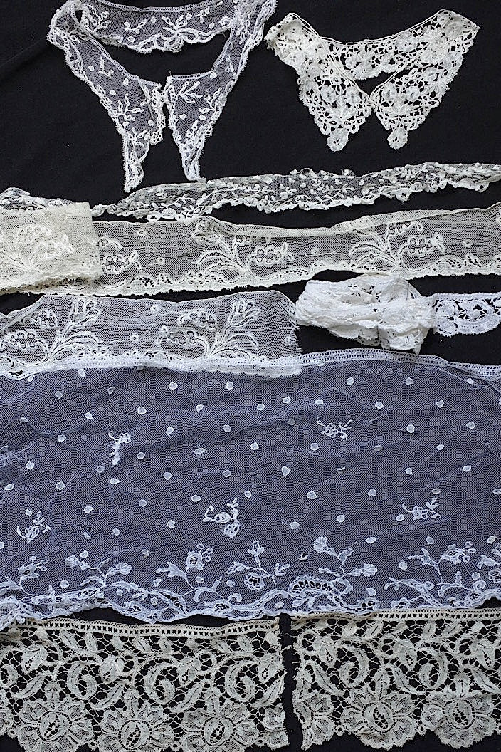 dentelle antique antique lace material lots5
