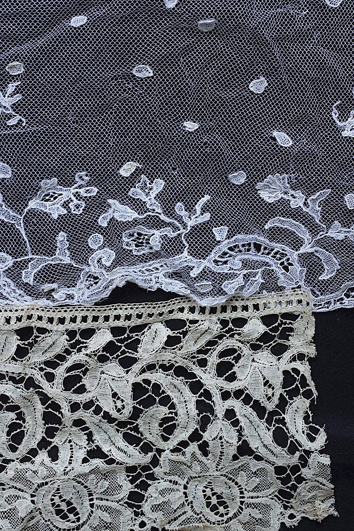 dentelle antique antique lace material lots5