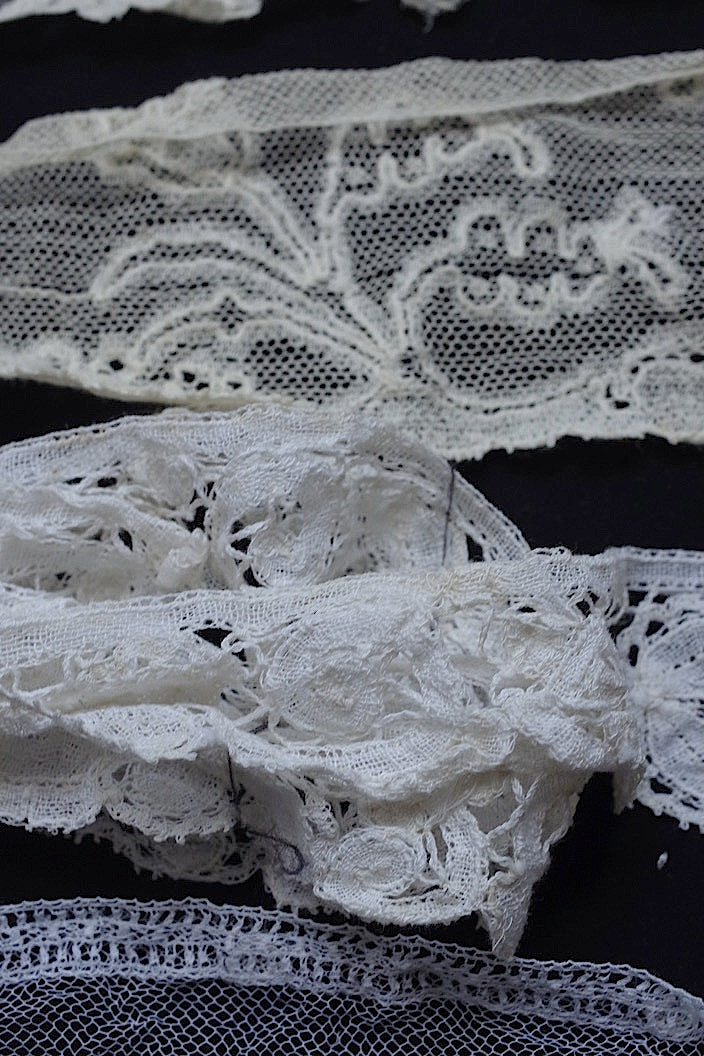 dentelle antique antique lace material lots5