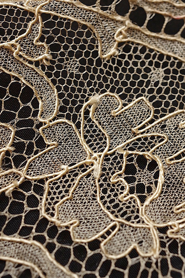 dentelle antique アンティークレース 幅広182cm