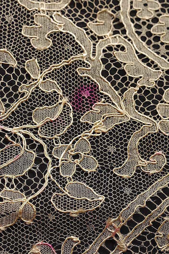 dentelle antique アンティークレース 幅広182cm