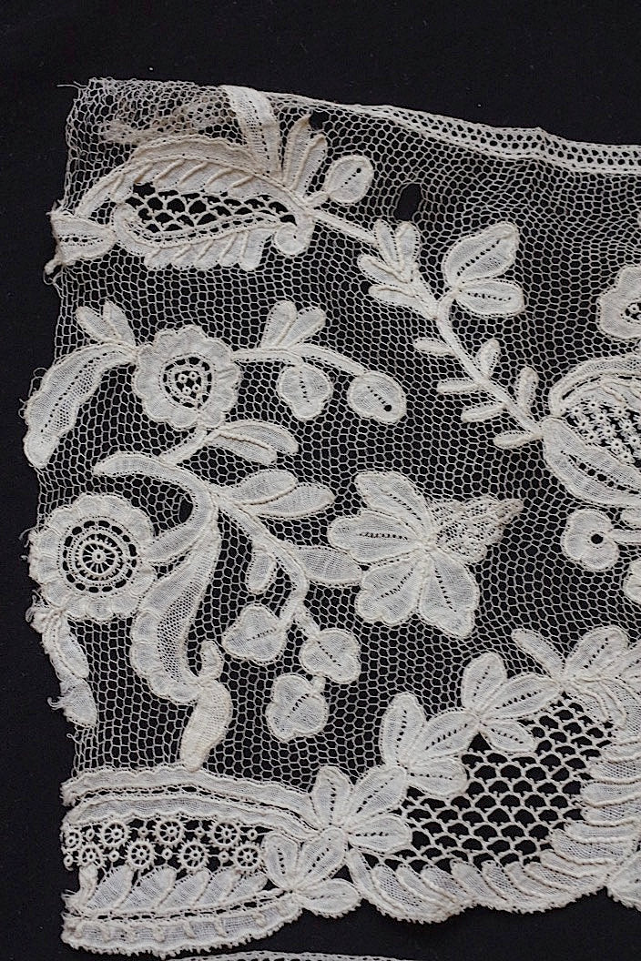 dentelle antique アンティークレース デヴォンハギレ1