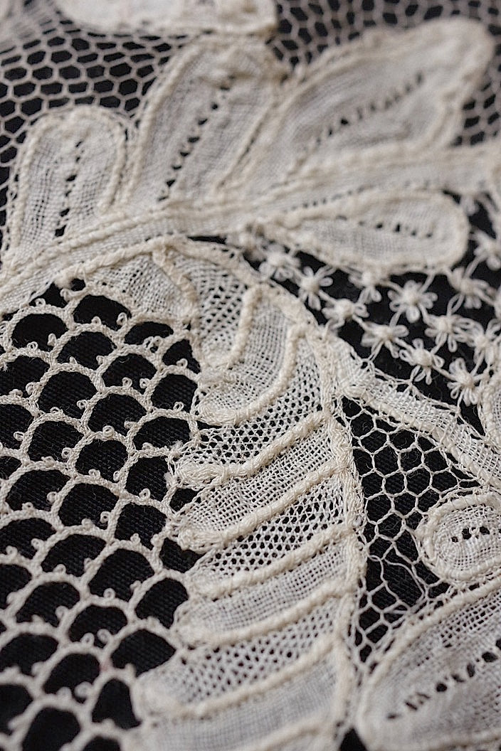 dentelle antique アンティークレース デヴォンハギレ1