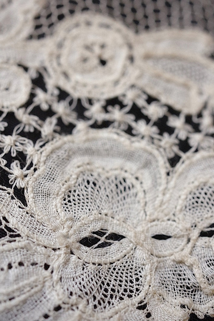 dentelle antique アンティークレース デヴォンハギレ1