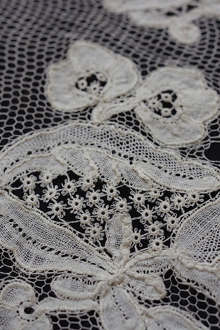 dentelle antique アンティークレース デヴォンハギレ1