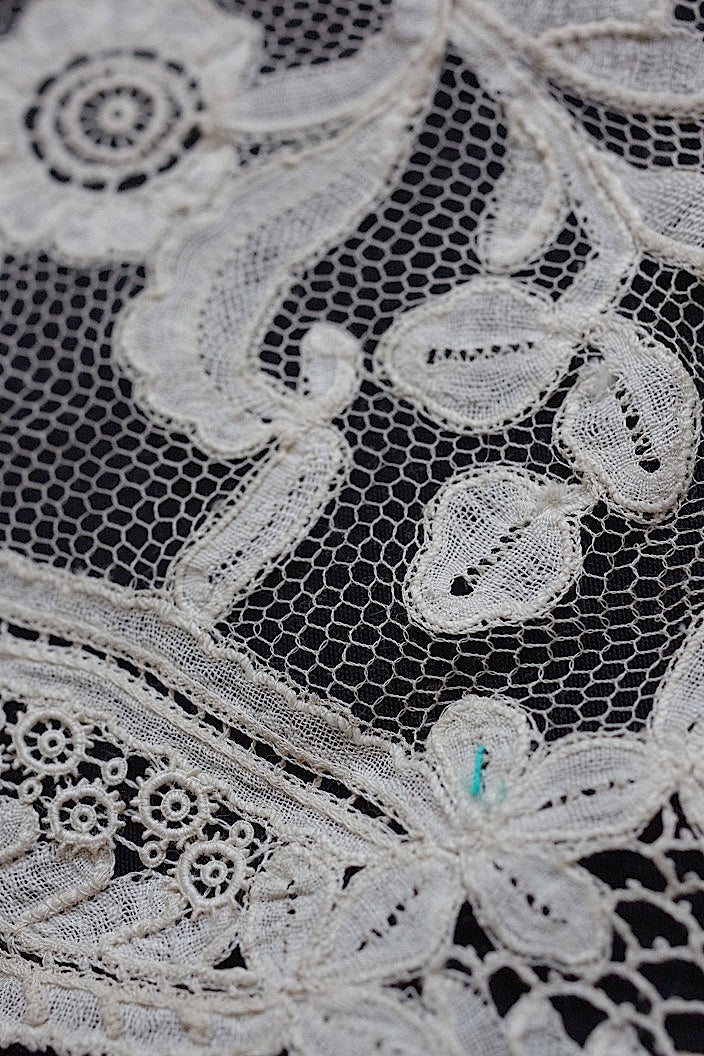 dentelle antique アンティークレース デヴォンハギレ1