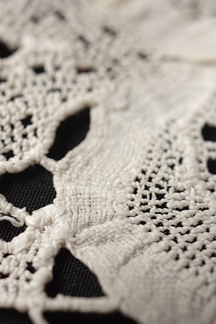 dentelle antique antique lace Flemish 206cm
