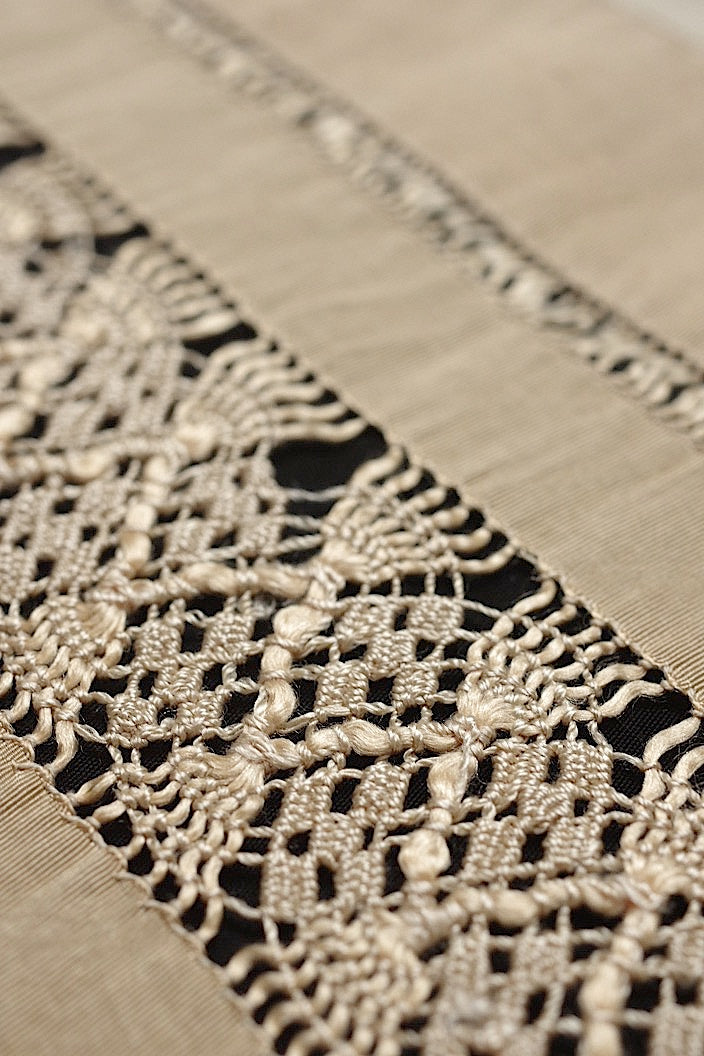 dentelle antique アンティークレース 刺繍クロス
