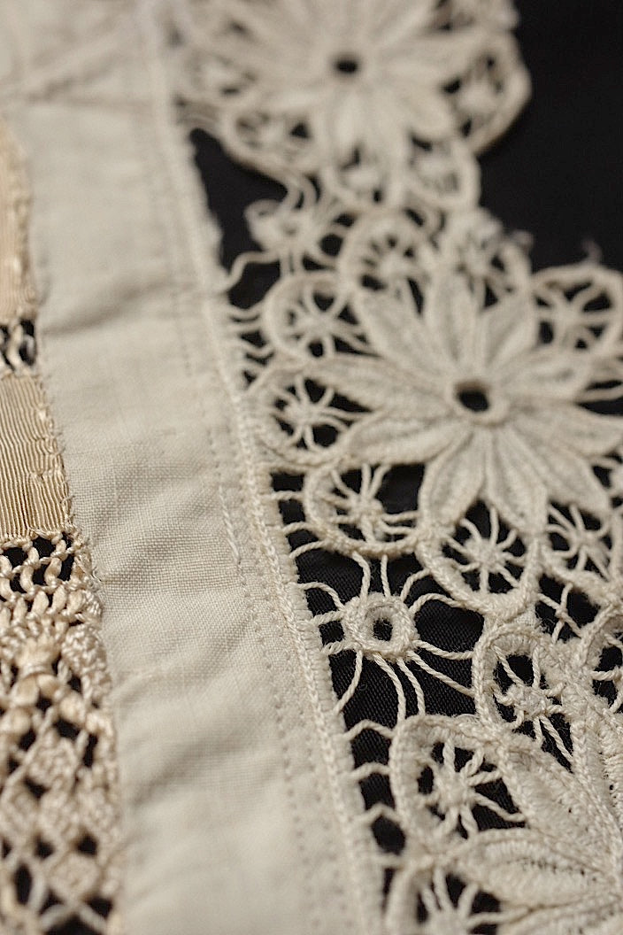 dentelle antique アンティークレース 刺繍クロス