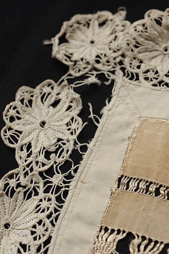dentelle antique アンティークレース 刺繍クロス
