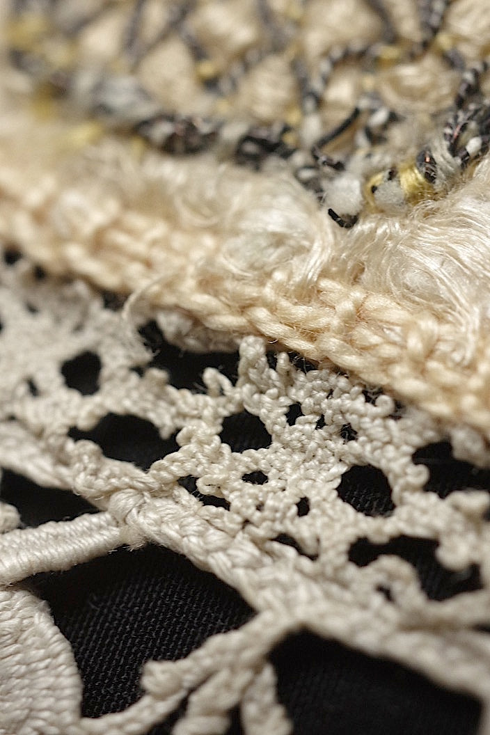 dentelle antique アンティークレース 刺繍クロス