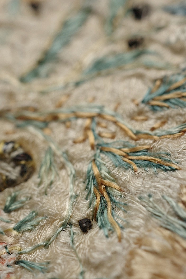 dentelle antique アンティークレース 刺繍クロス