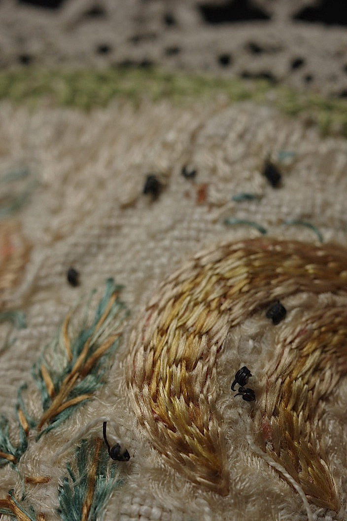 dentelle antique アンティークレース 刺繍クロス