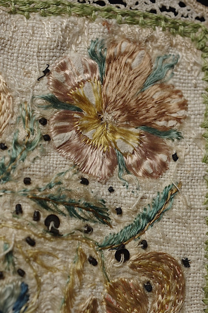 dentelle antique アンティークレース 刺繍クロス