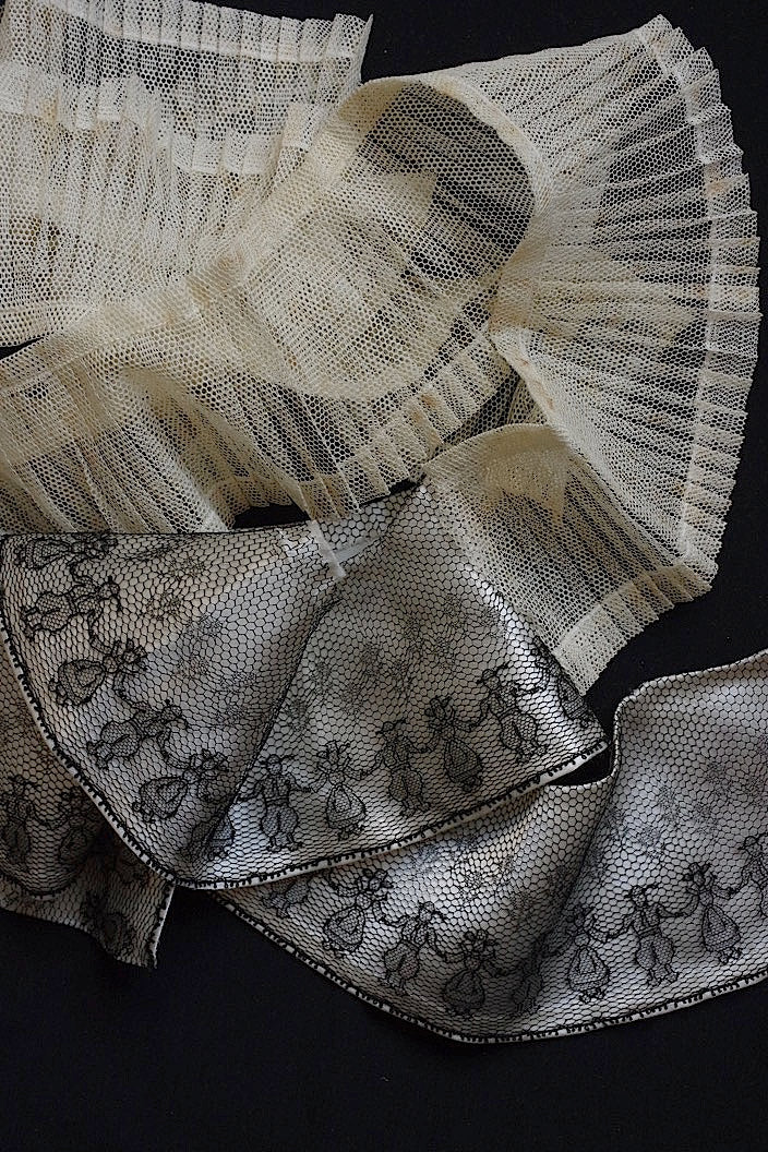 dentelle antique antique lace pleats human pattern