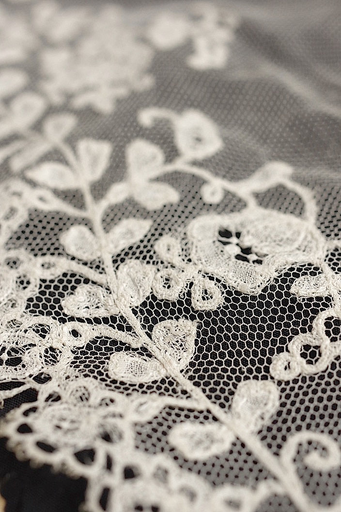 dentelle antique antique lace application angletail 5 pieces