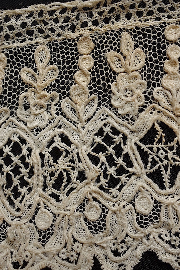 dentelle antique antique lace material for Bruxel etc.