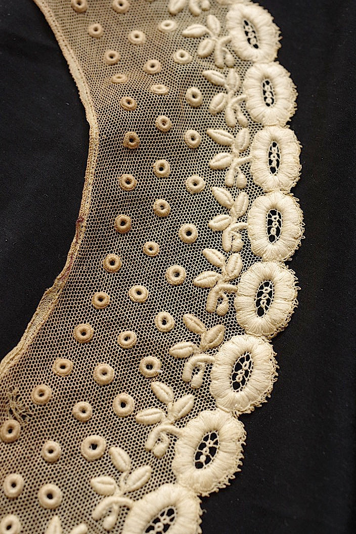 dentelle antique antique lace material for Bruxel etc.