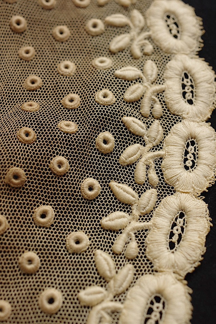 dentelle antique antique lace material for Bruxel etc.