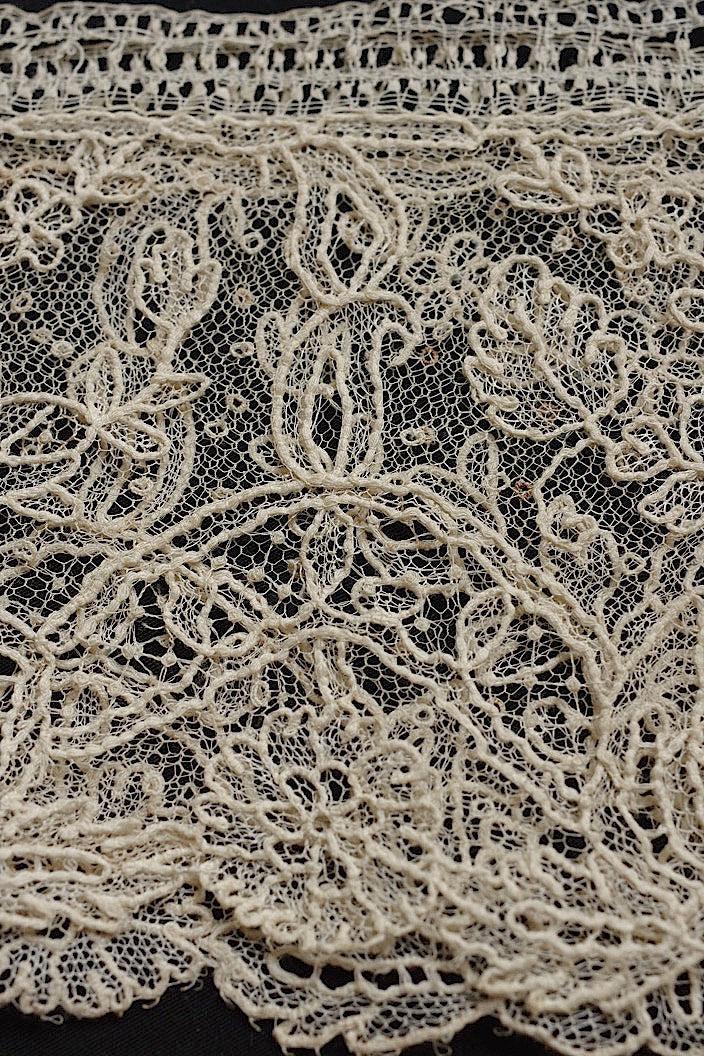 dentelle antique antique lace material for Bruxel etc.