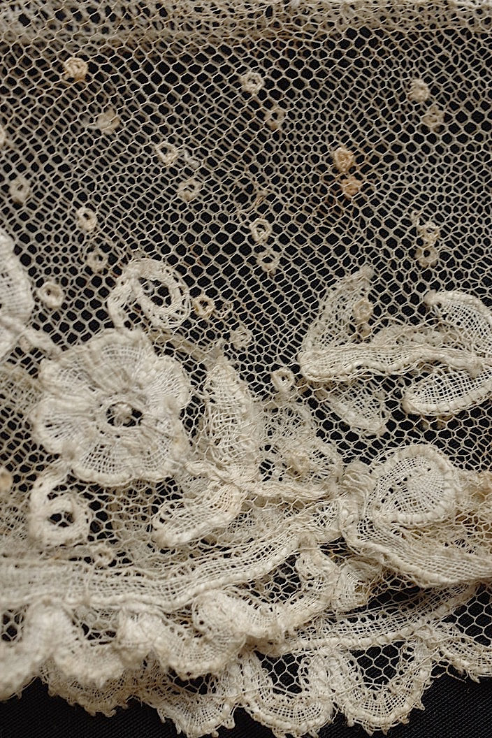 dentelle antique antique lace material for Bruxel etc.