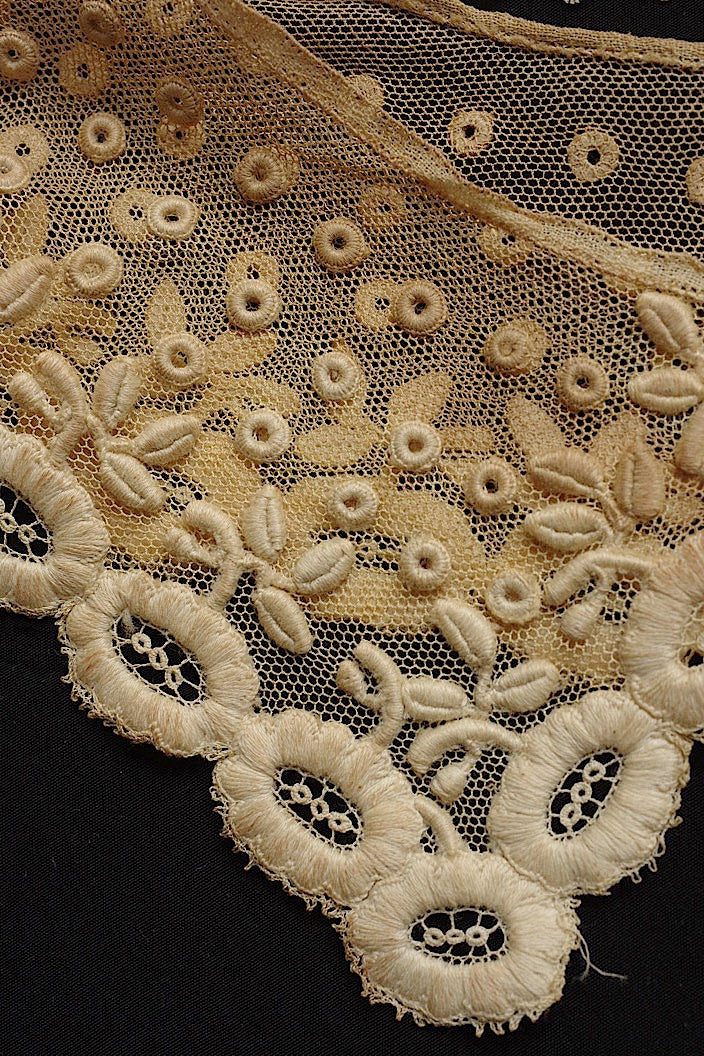 dentelle antique antique lace material for Bruxel etc.