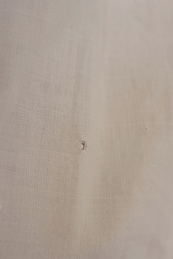 vêtement antique antique cotton lace skirt 2