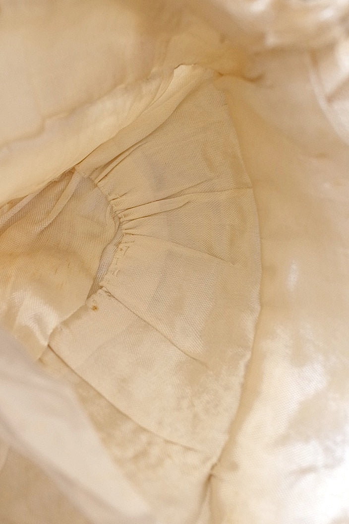 dentelle antique antique lace bonnet