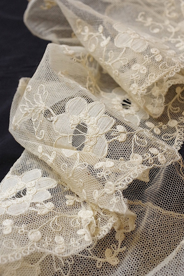 dentelle antique アンティークレースレース 224cm