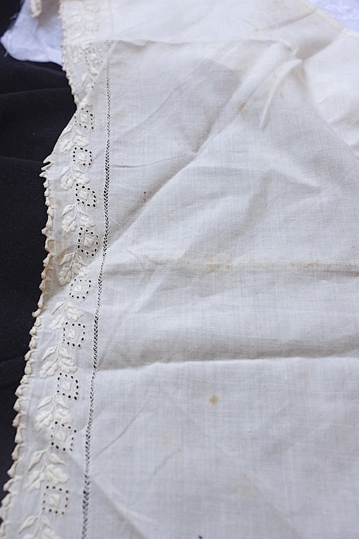 dentelle antique antique lace material 11cm