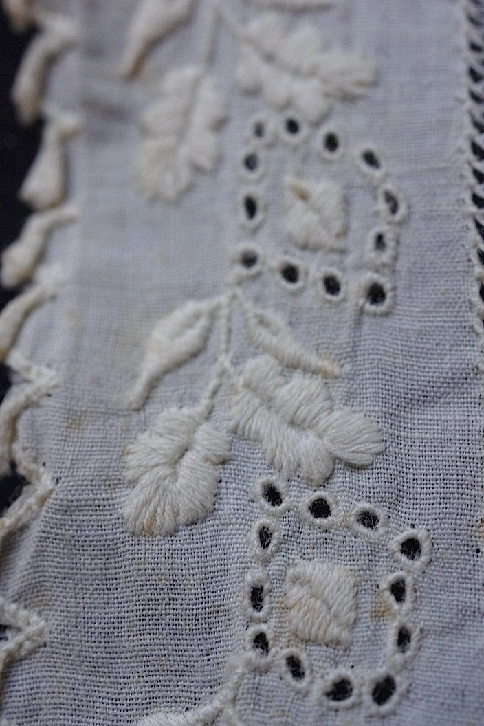 dentelle antique antique lace material 11cm