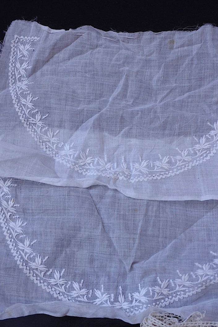 dentelle antique antique lace material 11cm