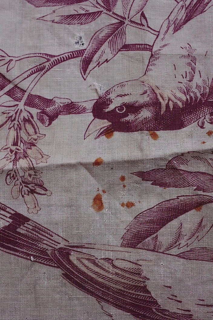 tissu antique antique fabric 2