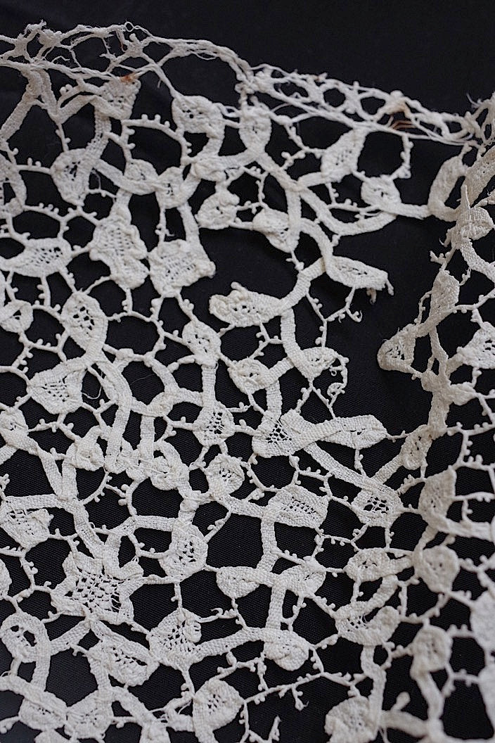 dentelle antique antique lace Flemish 346cm