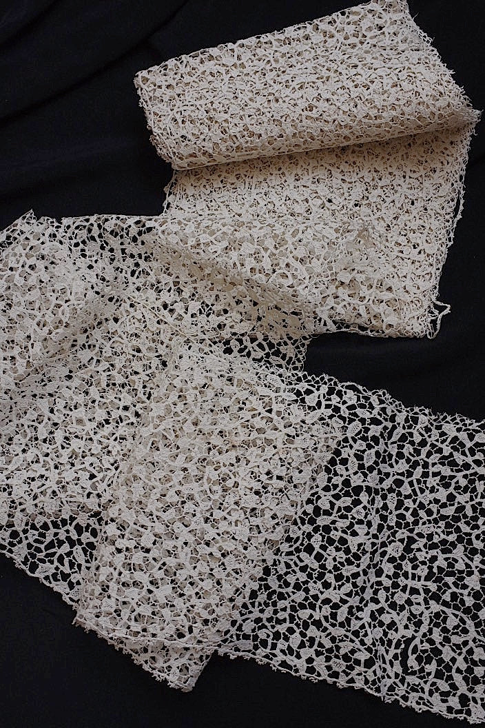 dentelle antique antique lace Flemish 346cm