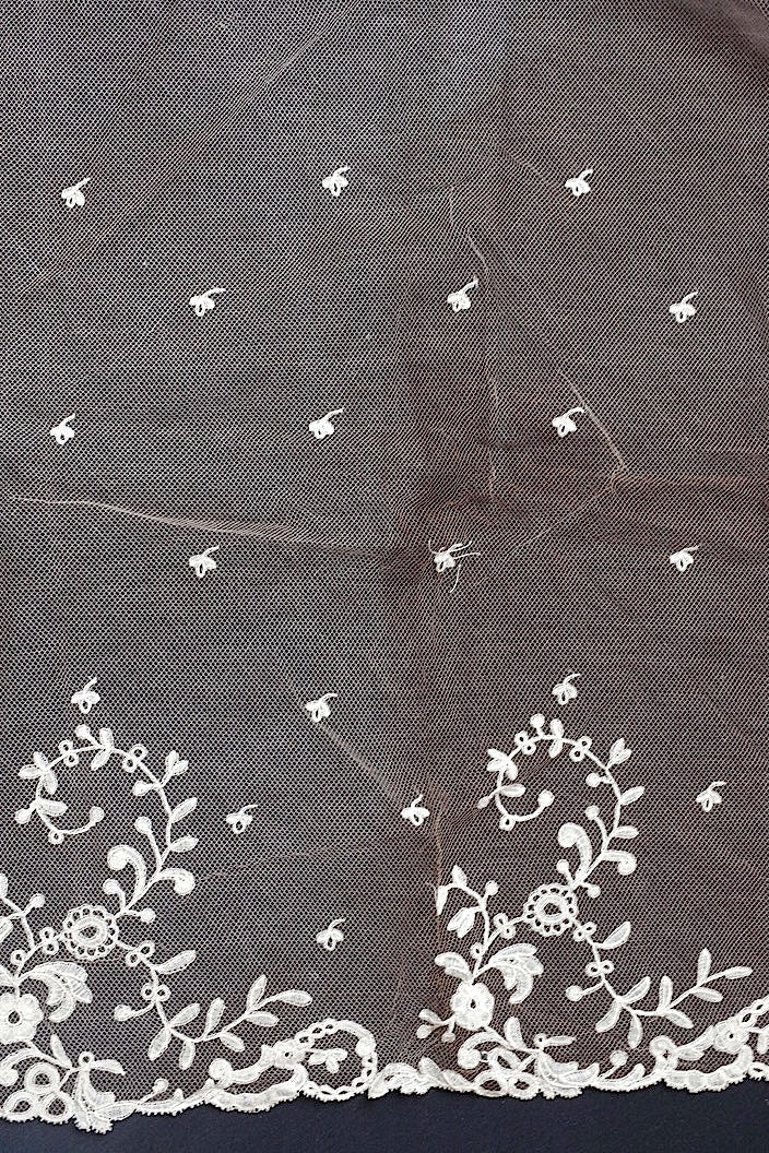 dentelle antique アンティークレース アプリカッションアングレテール ベール