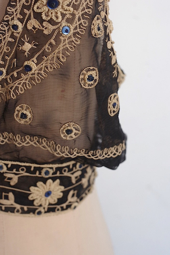 vêtement antique アンティークトップ