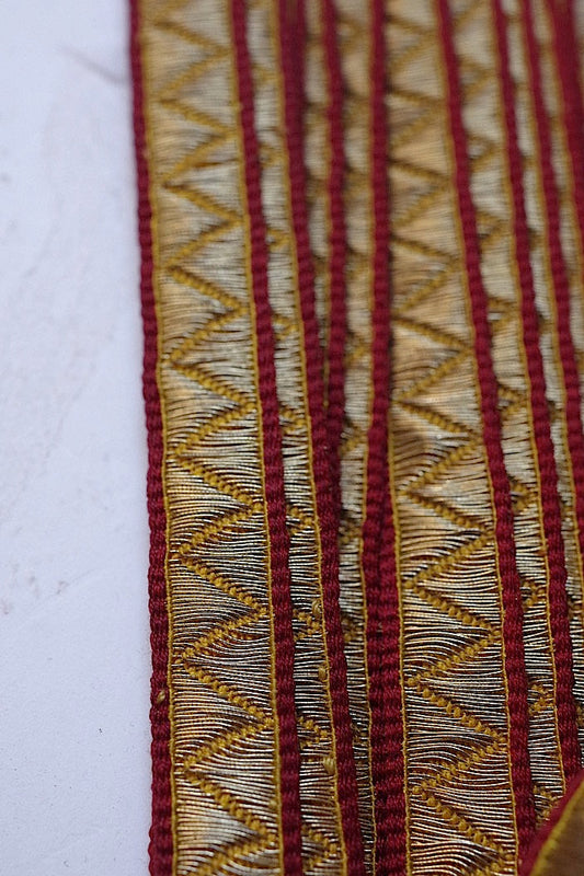 ruban antique アンティーク教会メタルテープ 225 219 68cm .FR a l'epoque